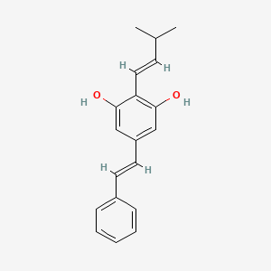 molecular formula C19H20O2 B1261516 Arahypin 1 