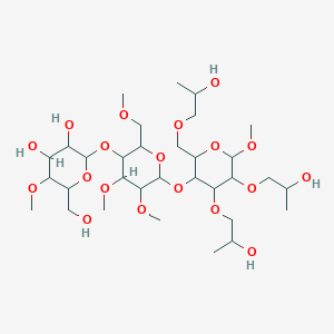 molecular formula C32H60O19 B1261538 Hypromellosum 