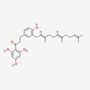 molecular formula C30H38O5 B1261545 双羽酮 A 