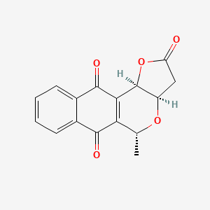 molecular formula C16H12O5 B1261551 7-Deoxykalafungin 