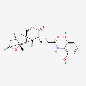 molecular formula C23H27NO5 B1261578 Platensimycin B3 