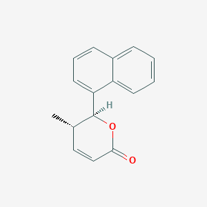 (5S,6S)-5-Methyl-6-(naphthalen-1-yl)-5,6-dihydro-2H-pyran-2-one