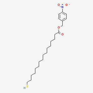 (4-Nitrophenyl)methyl 16-sulfanylhexadecanoate