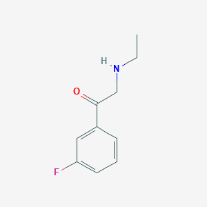 2-(Ethylamino)-1-(3-fluorophenyl)ethan-1-one