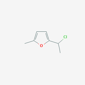 2-(1-Chloroethyl)-5-methylfuran