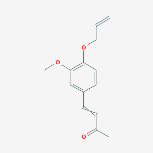 4-{3-Methoxy-4-[(prop-2-en-1-yl)oxy]phenyl}but-3-en-2-one