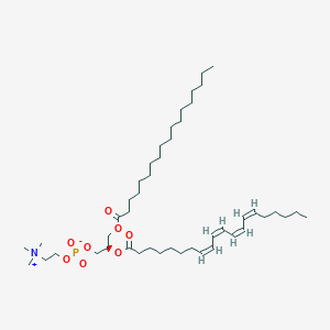 molecular formula C46H84NO8P B1261654 PC(18:0/20:4(8Z,10Z,12Z,14Z)) 