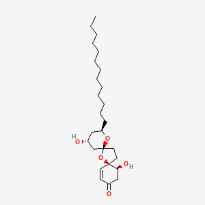 molecular formula C26H44O5 B1261660 刺叶草素 E 