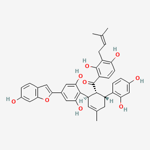 molecular formula C39H36O9 B1261670 Sorocenol H 