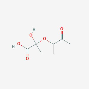 2-Hydroxy-2-[(3-oxobutan-2-yl)oxy]propanoic acid