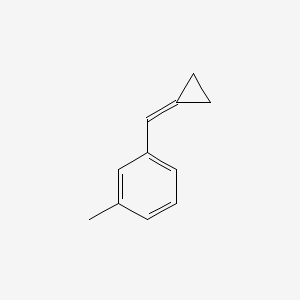 1-(Cyclopropylidenemethyl)-3-methylbenzene