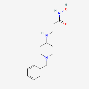 N~3~-(1-Benzylpiperidin-4-yl)-N-hydroxy-beta-alaninamide