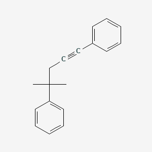 1,4-Diphenyl-4-methyl-1-pentyne