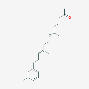 6,10-Dimethyl-13-(3-methylphenyl)trideca-6,10-dien-2-one