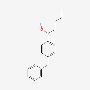 1-(4-Benzylphenyl)pentan-1-OL