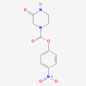 4-Nitrophenyl 3-oxopiperazine-1-carboxylate