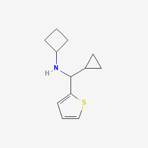 1-Cyclopropyl-1-(2-thienyl)-N-cyclobutylmethanamine