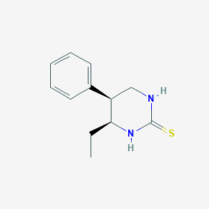 (4S,5S)-4-Ethyl-5-phenyltetrahydropyrimidine-2(1H)-thione