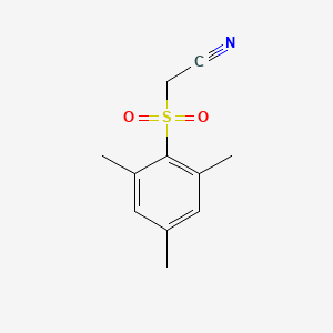 [(2,4,6-Trimethylphenyl)sulfonyl]acetonitrile