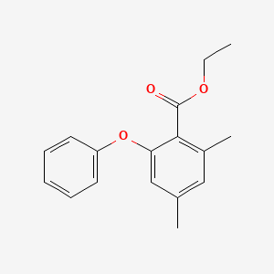 Ethyl 2,4-dimethyl-6-phenoxybenzoate