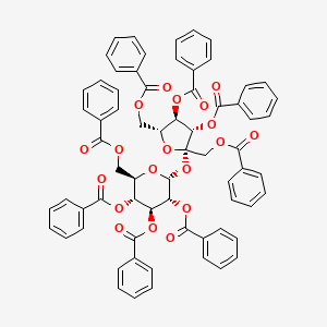 molecular formula C68H54O19 B1261731 八苯甲酸蔗糖 CAS No. 2425-84-5