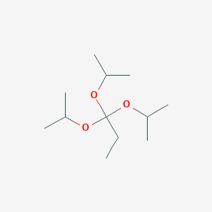 molecular formula C12H26O3 B12617589 1,1,1-Tris[(propan-2-yl)oxy]propane CAS No. 916058-48-5