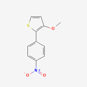 3-Methoxy-2-(4-nitrophenyl)thiophene