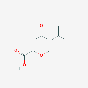 4-Oxo-5-propan-2-ylpyran-2-carboxylic acid