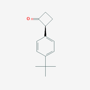 (2S)-2-(4-tert-Butylphenyl)cyclobutan-1-one