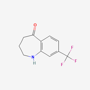 8-(Trifluoromethyl)-1,2,3,4-tetrahydro-5H-1-benzazepin-5-one