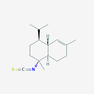 molecular formula C16H25NS B1261841 10-异硫氰酸根-4-卡迪烯 