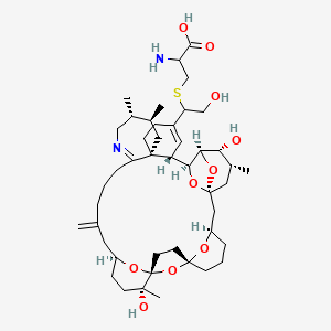 molecular formula C45H70N2O10S B1261845 Pteriatoxin B 