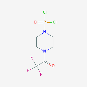 [4-(Trifluoroacetyl)piperazin-1-yl]phosphonic dichloride