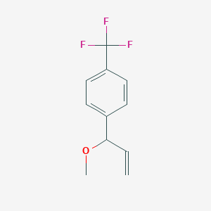 1-(1-Methoxyprop-2-en-1-yl)-4-(trifluoromethyl)benzene