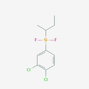 (Butan-2-yl)(3,4-dichlorophenyl)difluorosilane