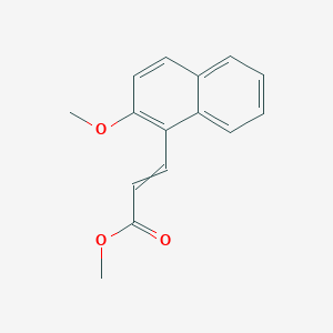 Methyl 3-(2-methoxynaphthalen-1-yl)prop-2-enoate