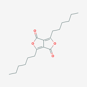 3,6-Dihexyl-1H,4H-furo[3,4-c]furan-1,4-dione