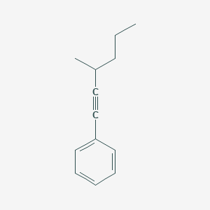 (3-Methylhex-1-yn-1-yl)benzene