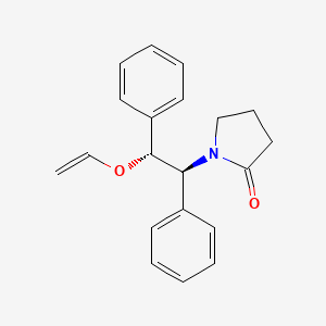 1-[(1S,2R)-2-ethenoxy-1,2-diphenylethyl]pyrrolidin-2-one