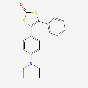 4-[4-(Diethylamino)phenyl]-5-phenyl-2H-1,3-dithiol-2-one