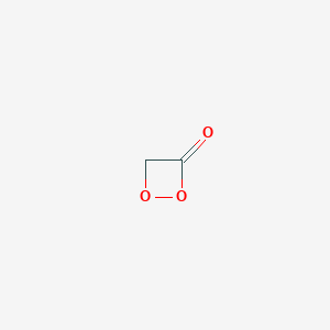molecular formula C2H2O3 B1261900 1,2-Dioxetan-3-one CAS No. 67899-29-0