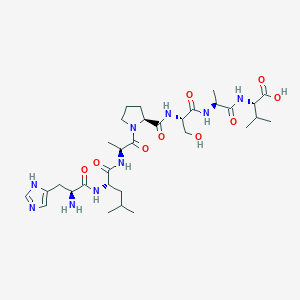 L-Histidyl-L-leucyl-L-alanyl-L-prolyl-L-seryl-L-alanyl-L-valine