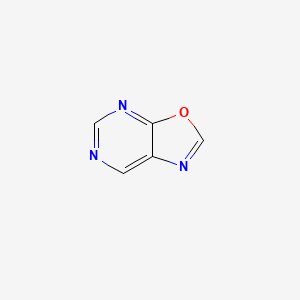 molecular formula C5H3N3O B1261902 Oxazolo[5,4-d]pyrimidine CAS No. 273-64-3