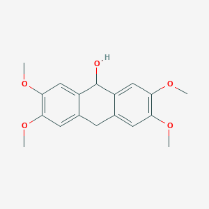 2,3,6,7-Tetramethoxy-9,10-dihydroanthracen-9-OL