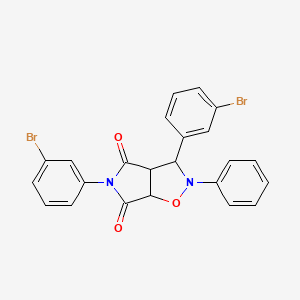 3,5-bis(3-bromophenyl)-2-phenyldihydro-2H-pyrrolo[3,4-d][1,2]oxazole-4,6(3H,5H)-dione