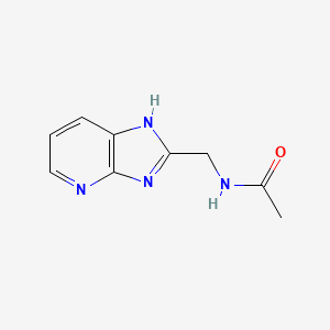 Acetamide,N-(3H-imidazo[4,5-B](pyridin-2-YL)methyl)-