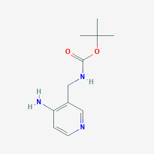 Tert-butyl (4-aminopyridin-3-YL)methylcarbamate