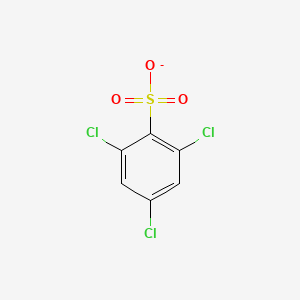 molecular formula C6H2Cl3O3S- B1261909 2,4,6-Trichlorobenzenesulfonate 