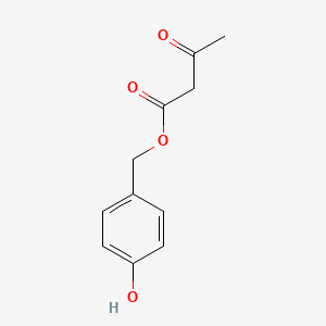 molecular formula C11H12O4 B12619108 (4-Hydroxyphenyl)methyl 3-oxobutanoate CAS No. 919779-76-3