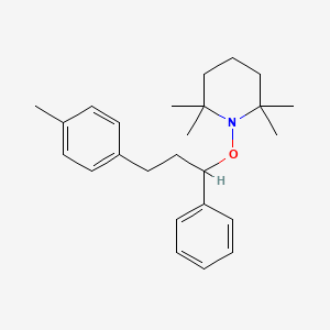 2,2,6,6-Tetramethyl-1-[3-(4-methylphenyl)-1-phenylpropoxy]piperidine